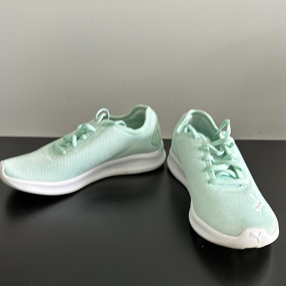 Puma Teal Sneakers Sz 6.5 - Picture 4 of 10